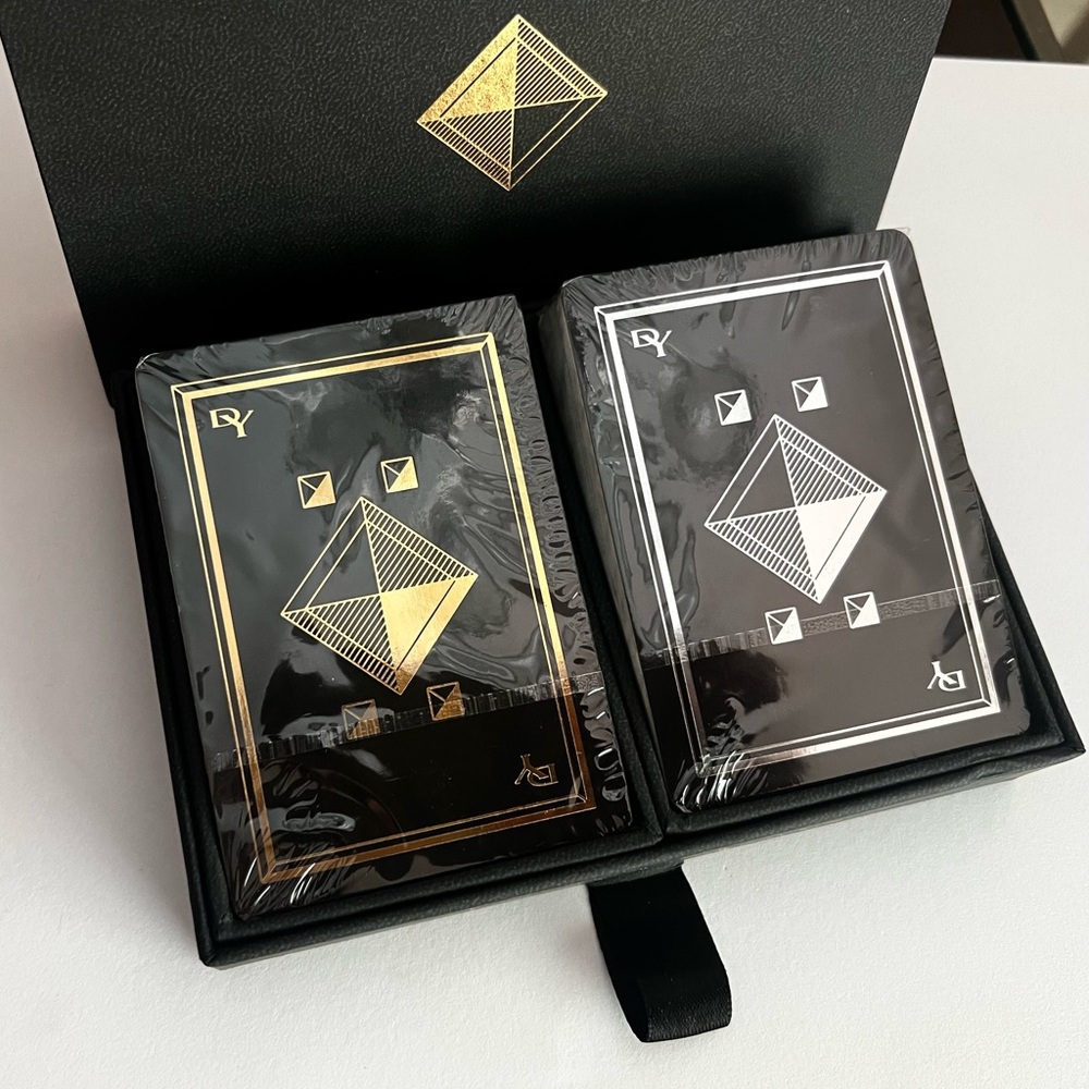 SEALED David Yurman playing cards BOX SET